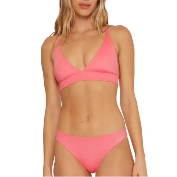 Trina Turk Reversible Bikini Size 12 - Picture 2 of 4